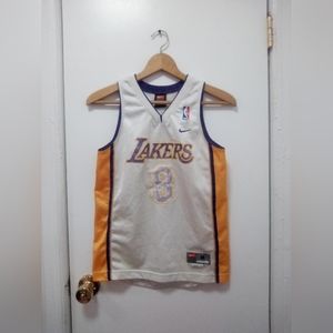 Vintage Nike Los Angeles Lakers #8 Kobe Bryant Jersey Sz Medium +2 Length